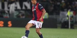 全市场：尤文有意博洛尼亚边锋恩多耶，对方要价3000万欧左右