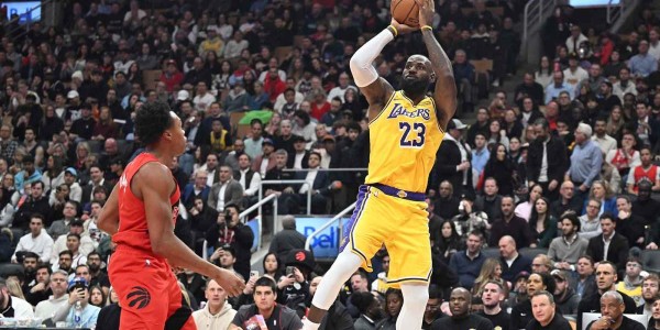 好消息，湖人队勒布朗·詹姆斯伤情报告升级，有望出战76人